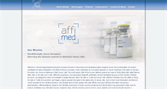 Desktop Screenshot of affimed.com